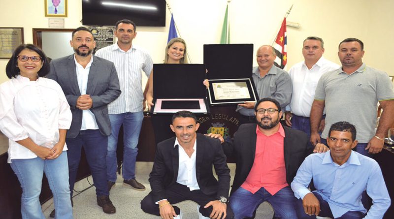 Cajuru em notícia: Câmara Municipal de Santa Cruz da Esperança realizou três homenagens