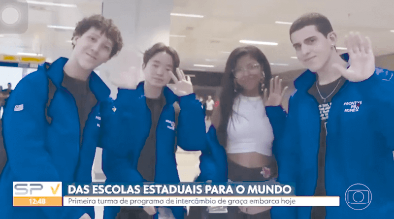 Estudante cajuruense faz intercâmbio no Reino Unido