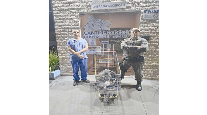 Flagrante por pesca ilegal no rio Pardo