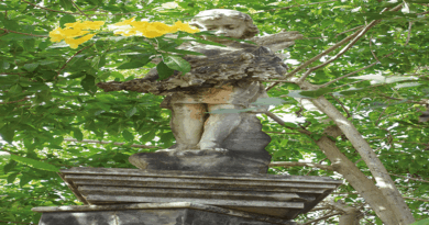 as tristes imagens de dezenas túmulos